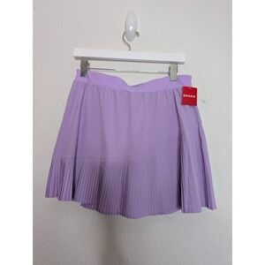 Spanx Yes, Pleats! Skort, 14" Size XL Lavender Lust Style 5040R New Pickle Ball‎